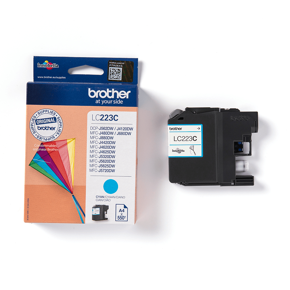 Brother LC-223C Druckerpatrone 1 Stück(e) Original Cyan