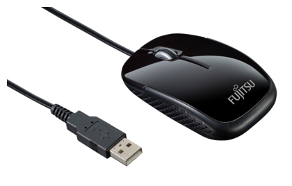 Maus Fujitsu M420   NB schwarz mini USB 1000dpi optisch
