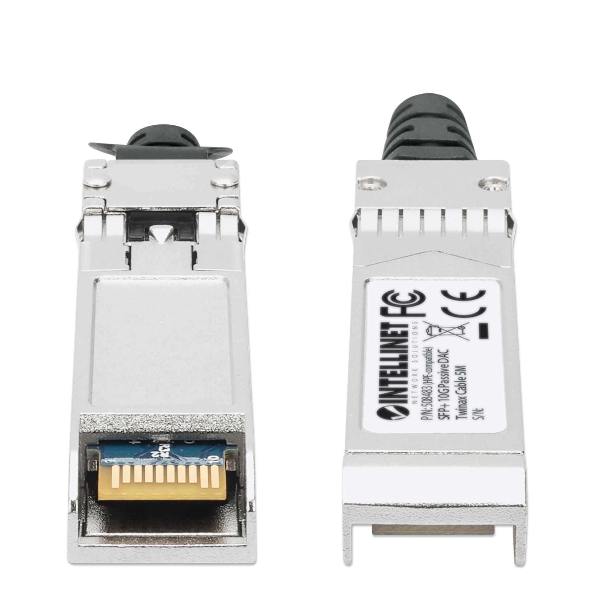 INTELLINET SFP+ 10G Passives DAC Twinax-Kabel 5,0m HPE-komp.