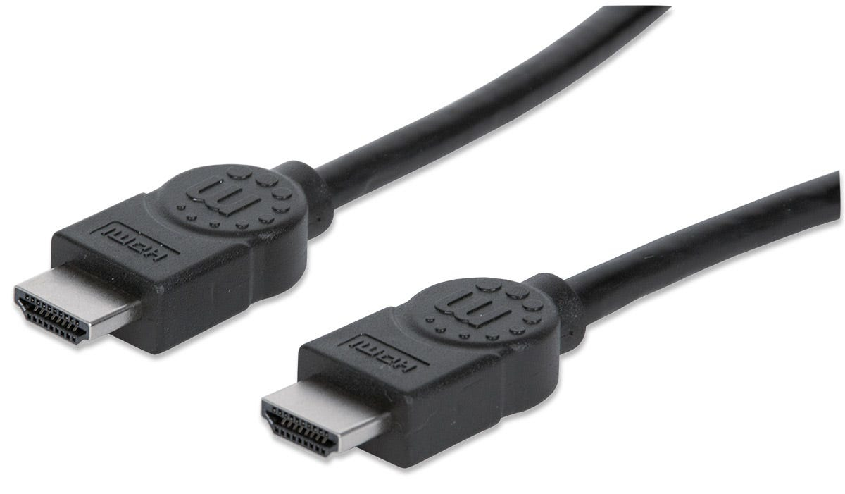 MANHATTAN HDMI-Kabel Ethernet A -> A St/St 1.00m ARC 30 AWG