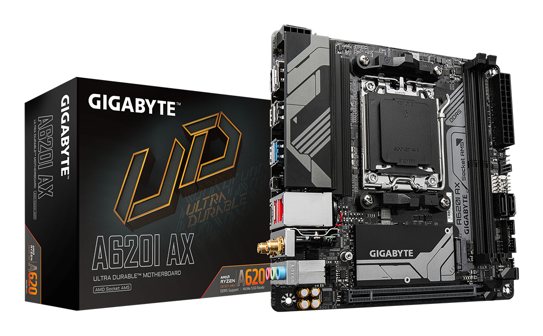 Gigabyte A620I AX (A620,AM5,mITX,DDR5)