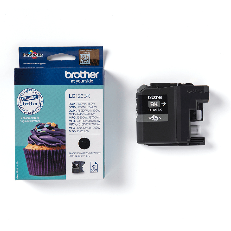 Patrone Brother LC-123BK MFC-J4510DW