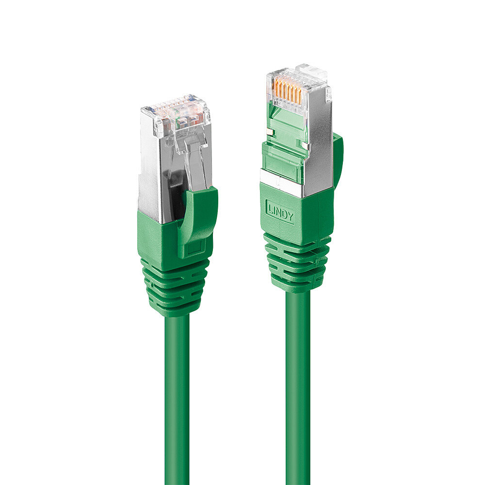 Lindy 47683 Netzwerkkabel Grün 10 m Cat6a S/FTP (S-STP)
