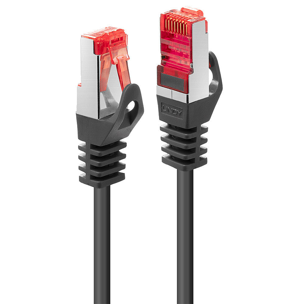 LINDY Patchkabel Cat6 S/FTP Basic schwarz 5.00m