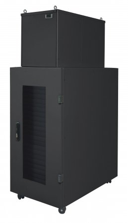 INTELLINET 19" Micro Datacenter 36HE 600x1000 2KW Kühl. sw (Sped