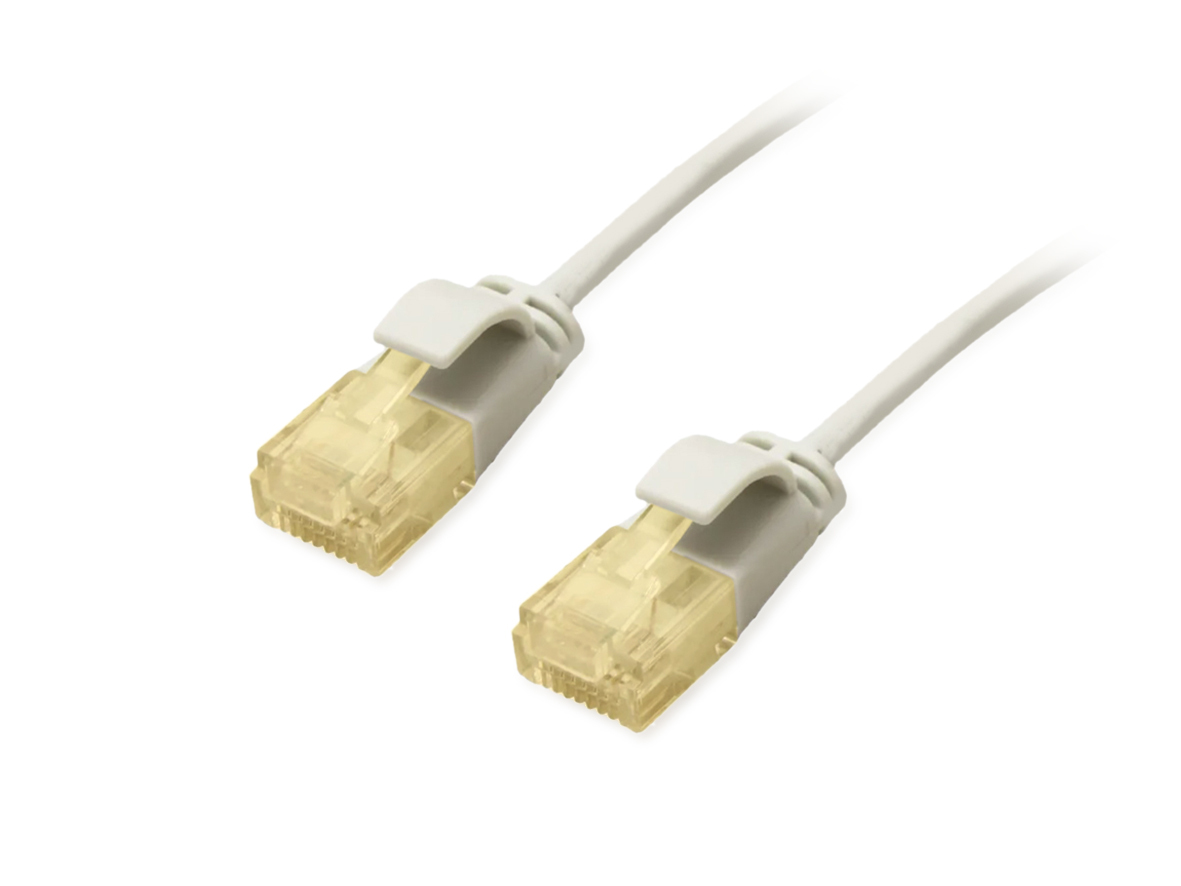 Equip Patchkabel Cat6A SlimFlex U/UTP 0.15m grau LSZH 2xRJ45 Polybeutel