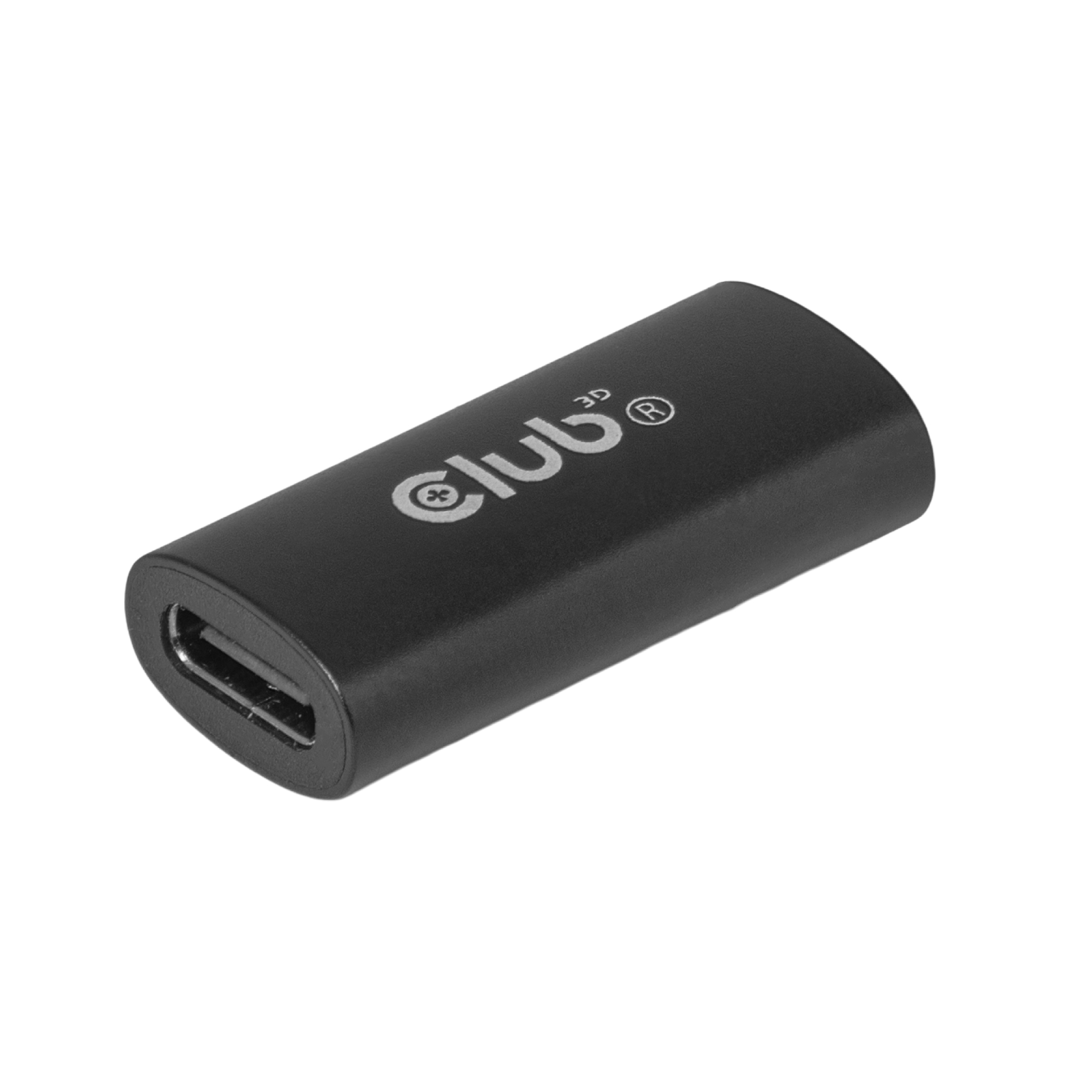 Club3D Adapter USB-C > USB-C 40Gbps       240W 8K@60Hz Bu/Bu retail Adapter