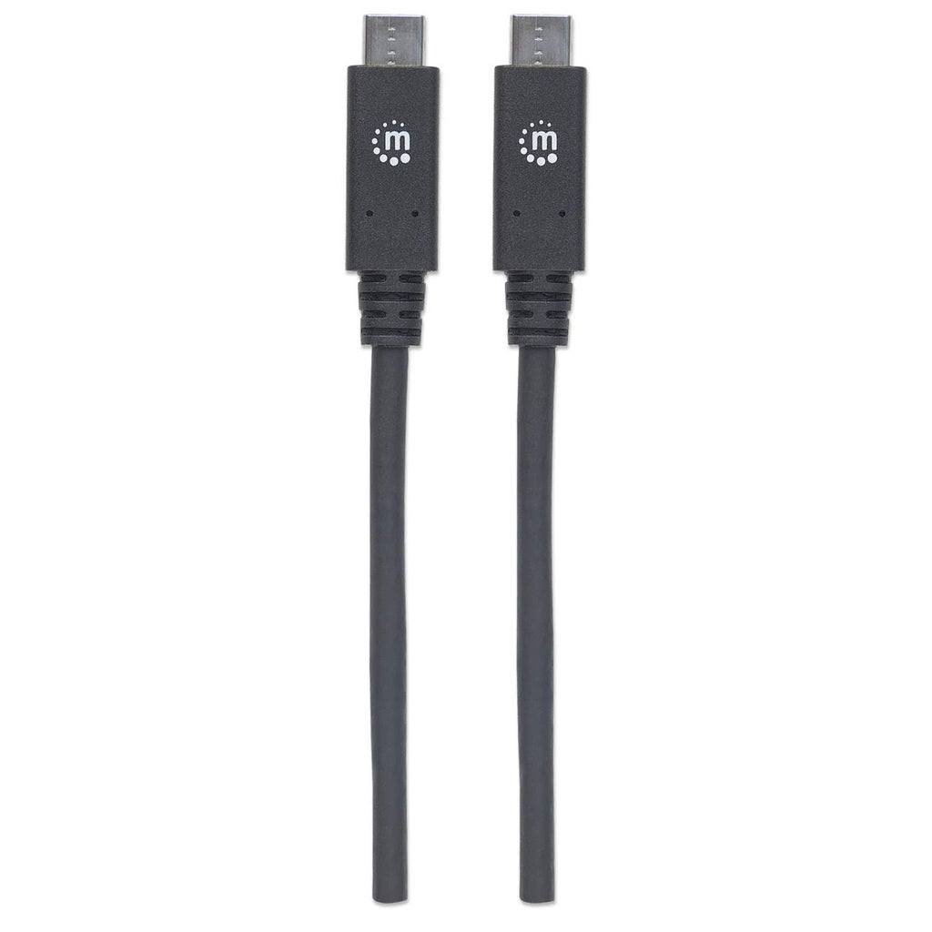 MANHATTAN USB 3.2 Kabel 10Gbit/s C-Stecker auf C-Stecker 1m