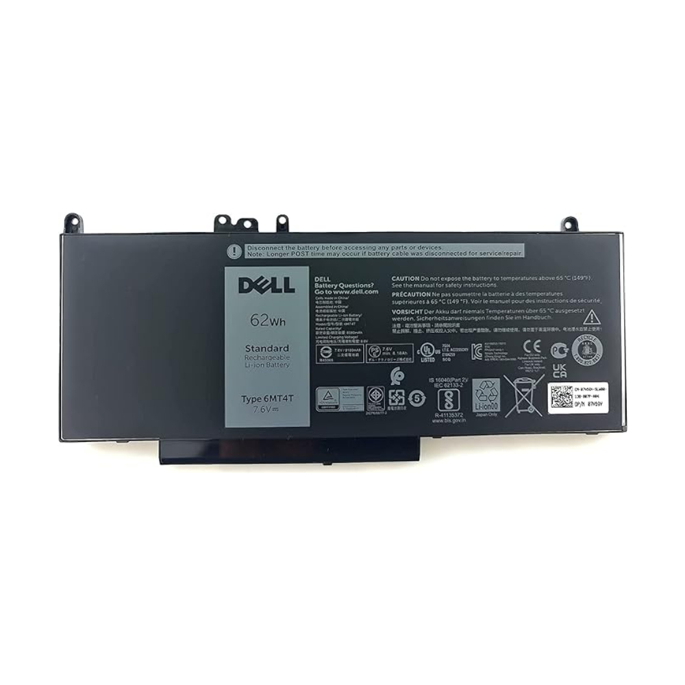 Dell Notebook Battery  4 Zellen 62Watt Wh
