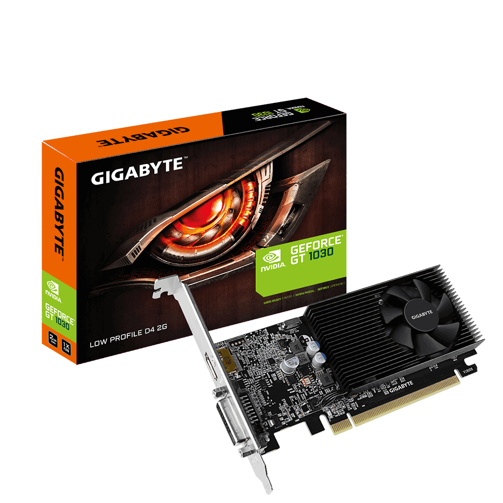 Gigabyte GT1030 N1030D4-2GL        2GB GDDR4 HDMI DVI LP