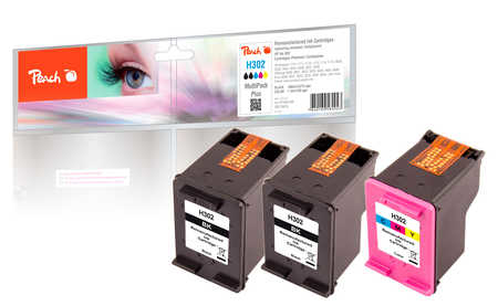 Peach Patrone HP Nr.302            MultiPackPlus   REM,KOM