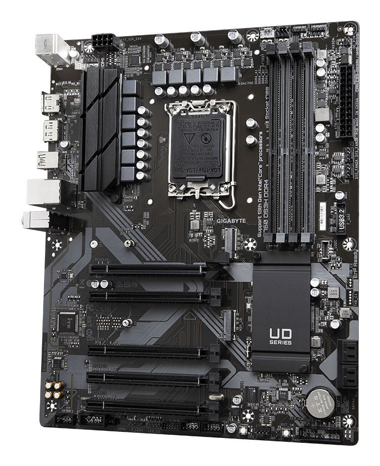 Gigabyte B760 DS3H DDR4 (B760,S1700,ATX,DDR4) Mainboards INTEL