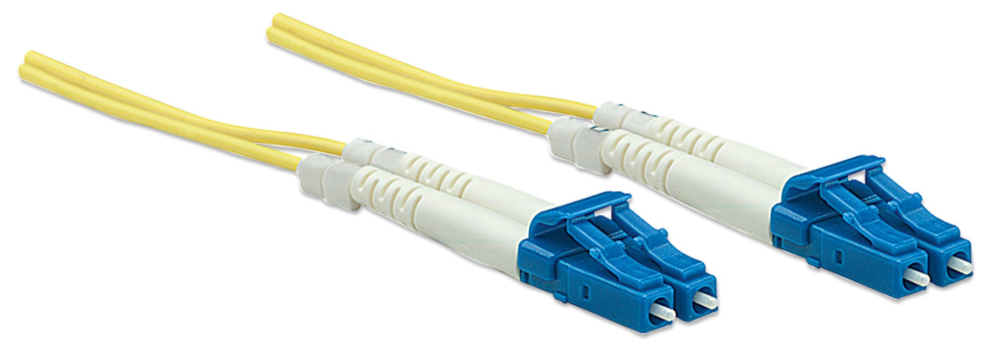 INTELLINET LWL Anschlusskabel LC/LC 2m Singlemode OS2 gelb