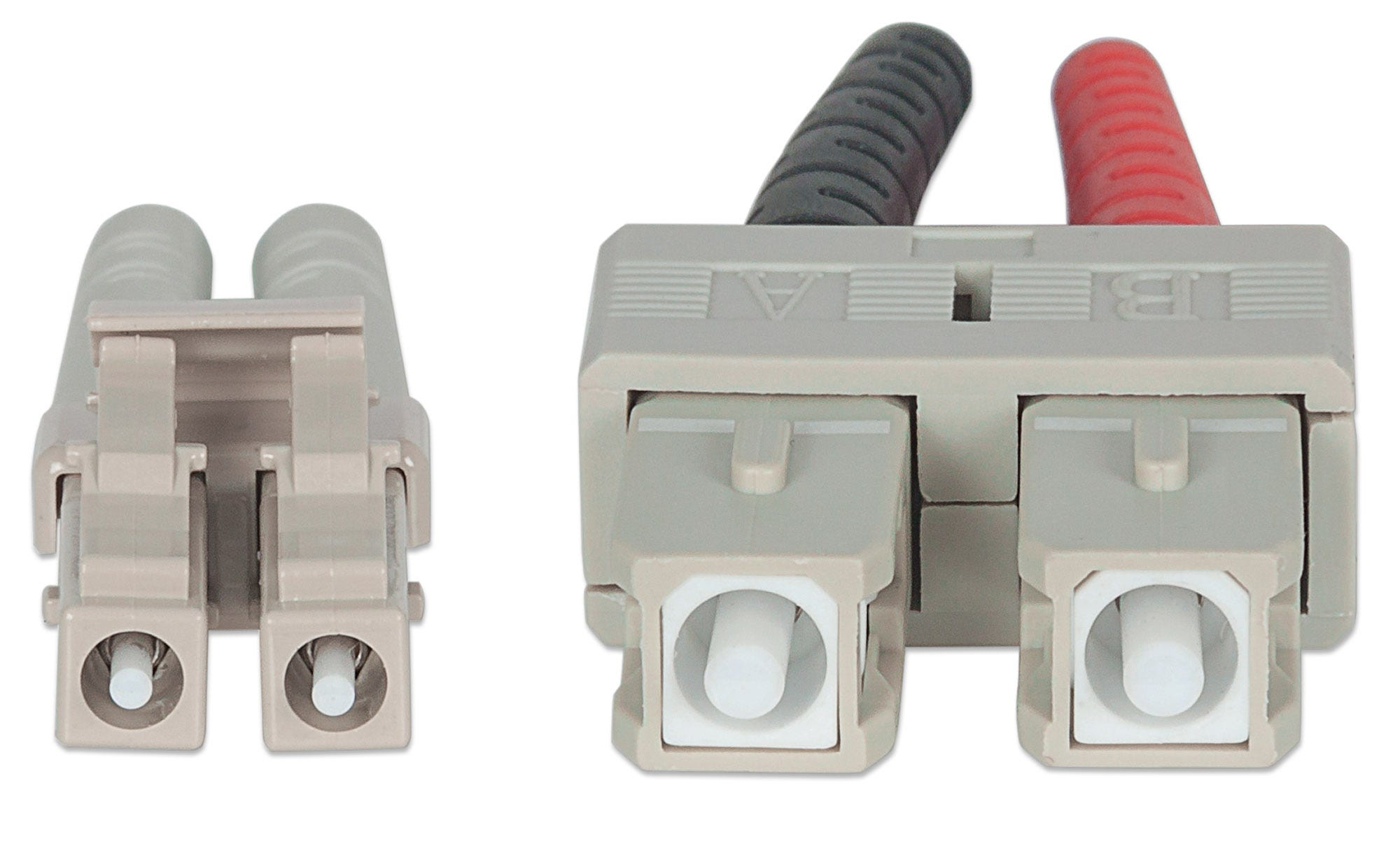 INTELLINET LWL Anschlusskabel LC/SC 3m Multimode OM3 aqua
