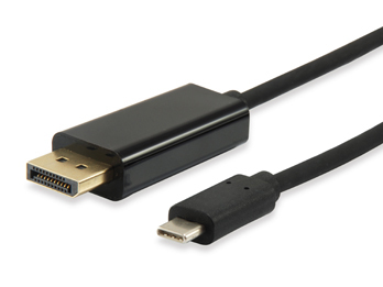 Equip 133467 Videokabel-Adapter 1,8 m USB Typ-C DisplayPort Schwarz