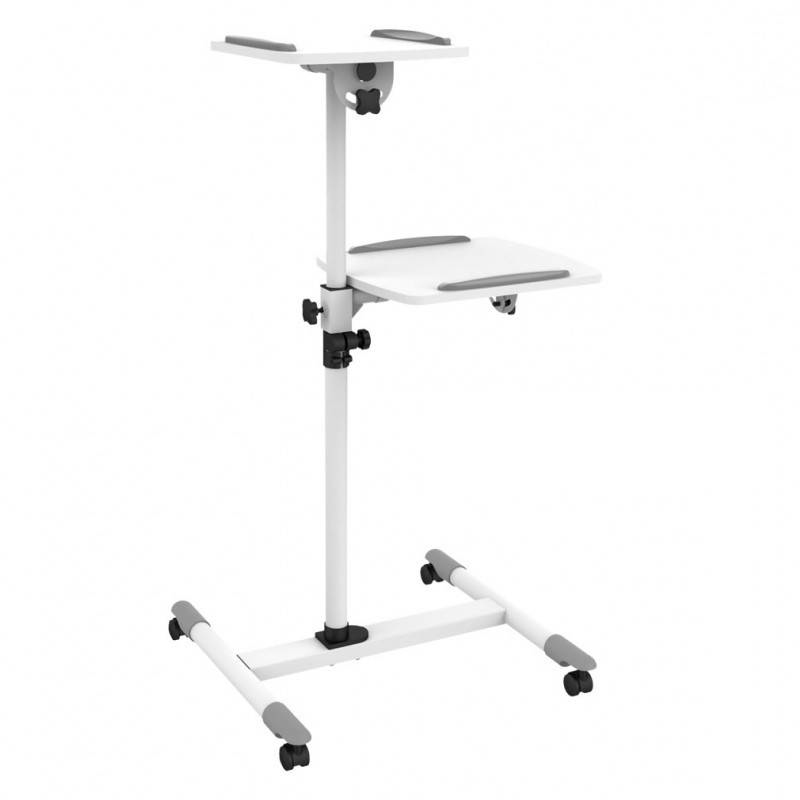 Techly Flexible Univ. Trolleys f. Notebook/&shy;Beamer,85-110cm,w