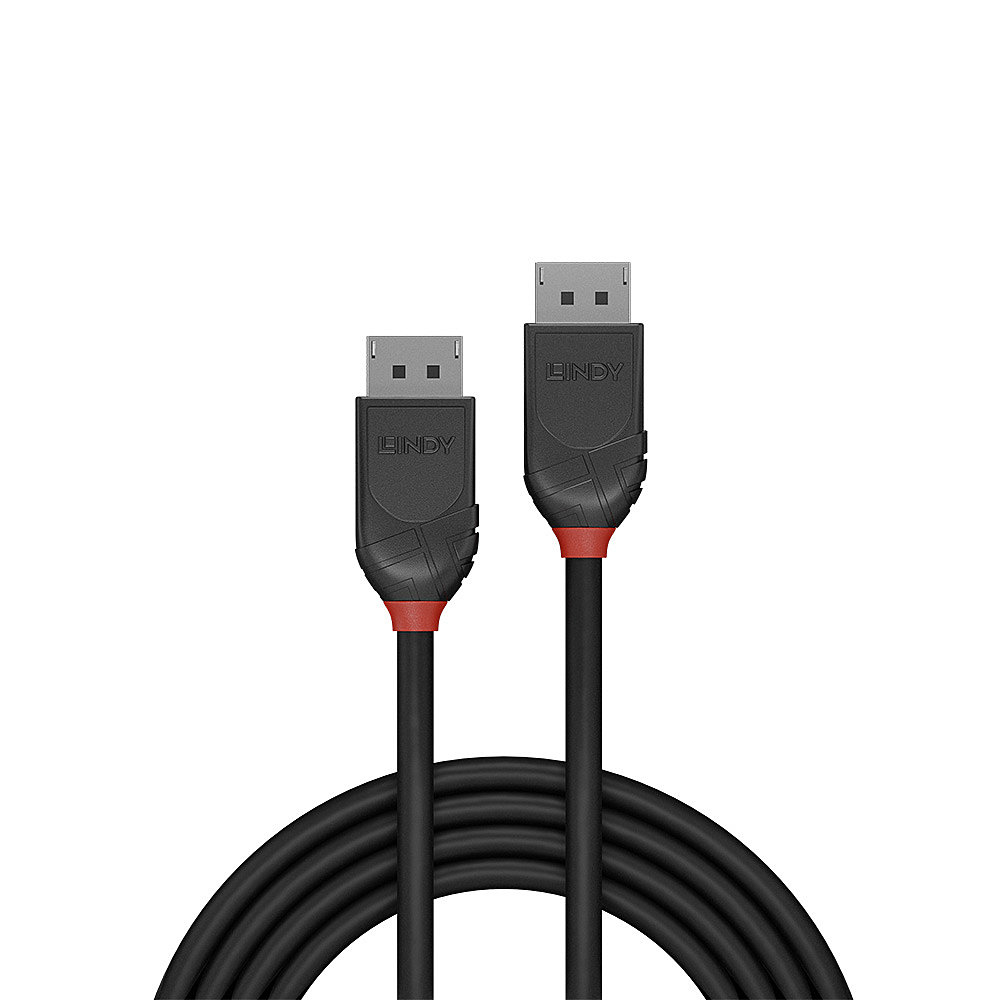LINDY DisplayPort Kabel Black Line 2m