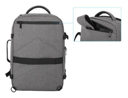 MANHATTAN NB Rucksack Rome bis 17,3" anthrazit