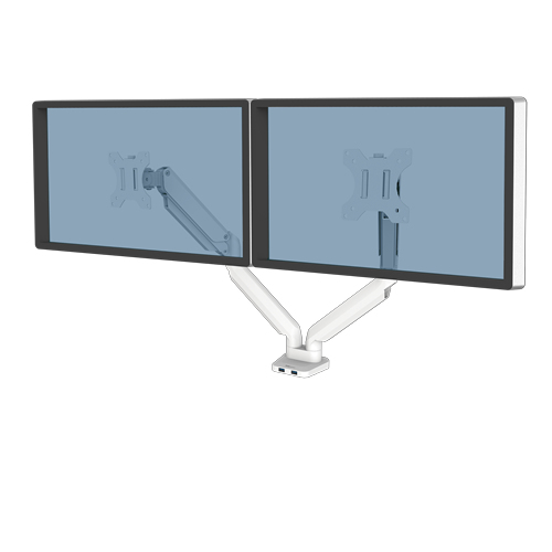 Fellowes TIS 32" 2TFT 3Gelenke weiß Max.8KG Gasfeder