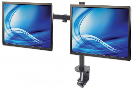 MANHATTAN Monitorarm für 2 Displays 13