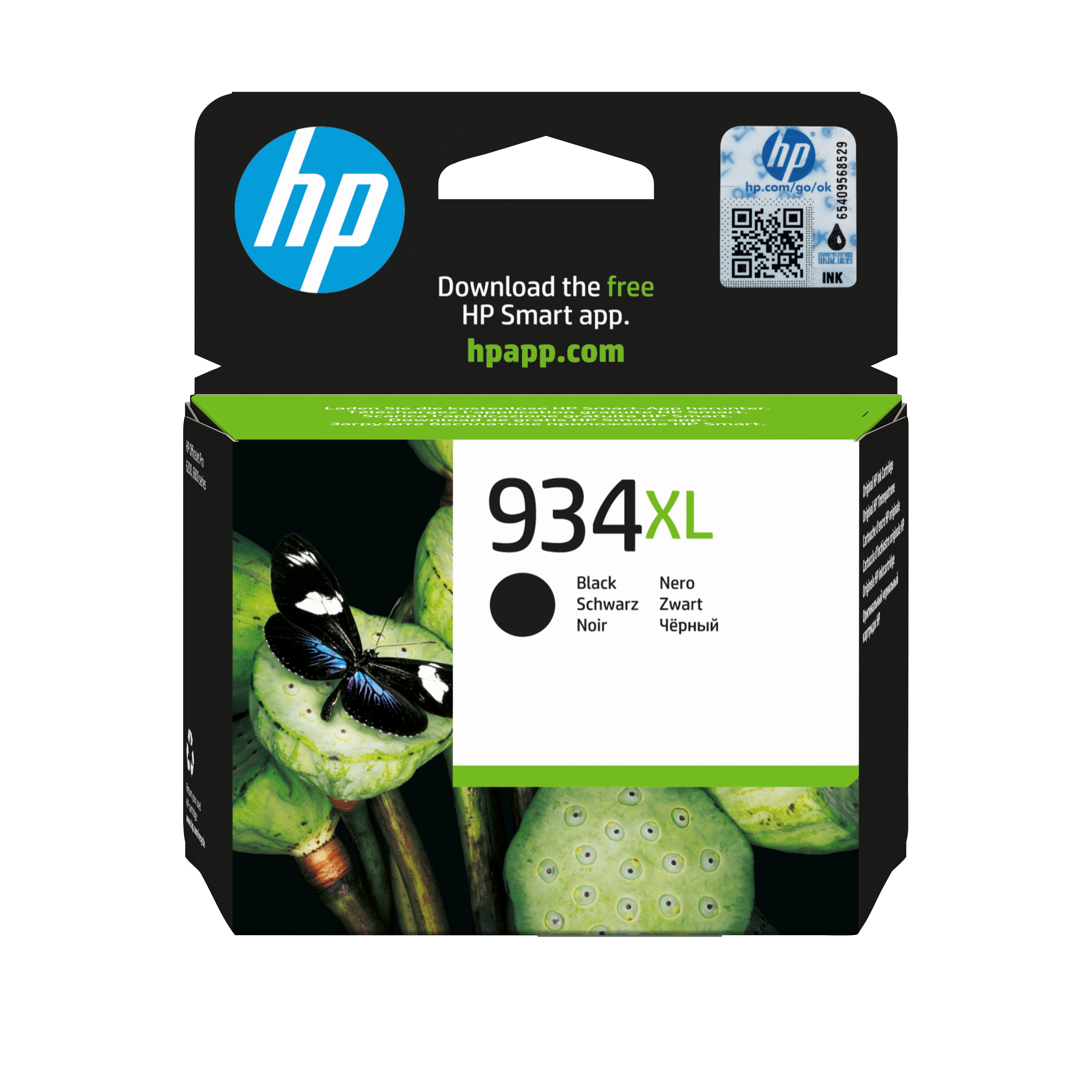 HP 934XL    Schwarz             Tintenpatrone