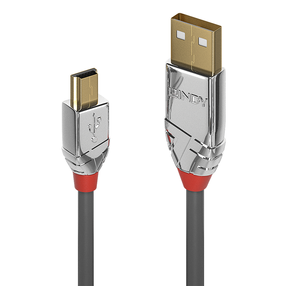 LINDY USB 2.0 Kabel Typ A/­Mini-B Cromo Line M/­M 7.5m LINDY USB 2.0 Kabel Typ A/­Mini-B Cromo Line M/­M 7.5m