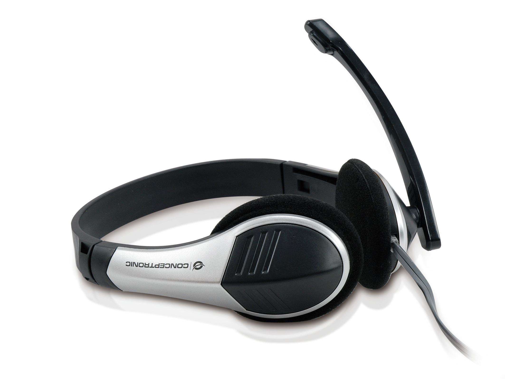 CONCEPTRONIC Headset Stereo 2xAUX/&shy;Mikro/&shy;Bedien.     2.00m si