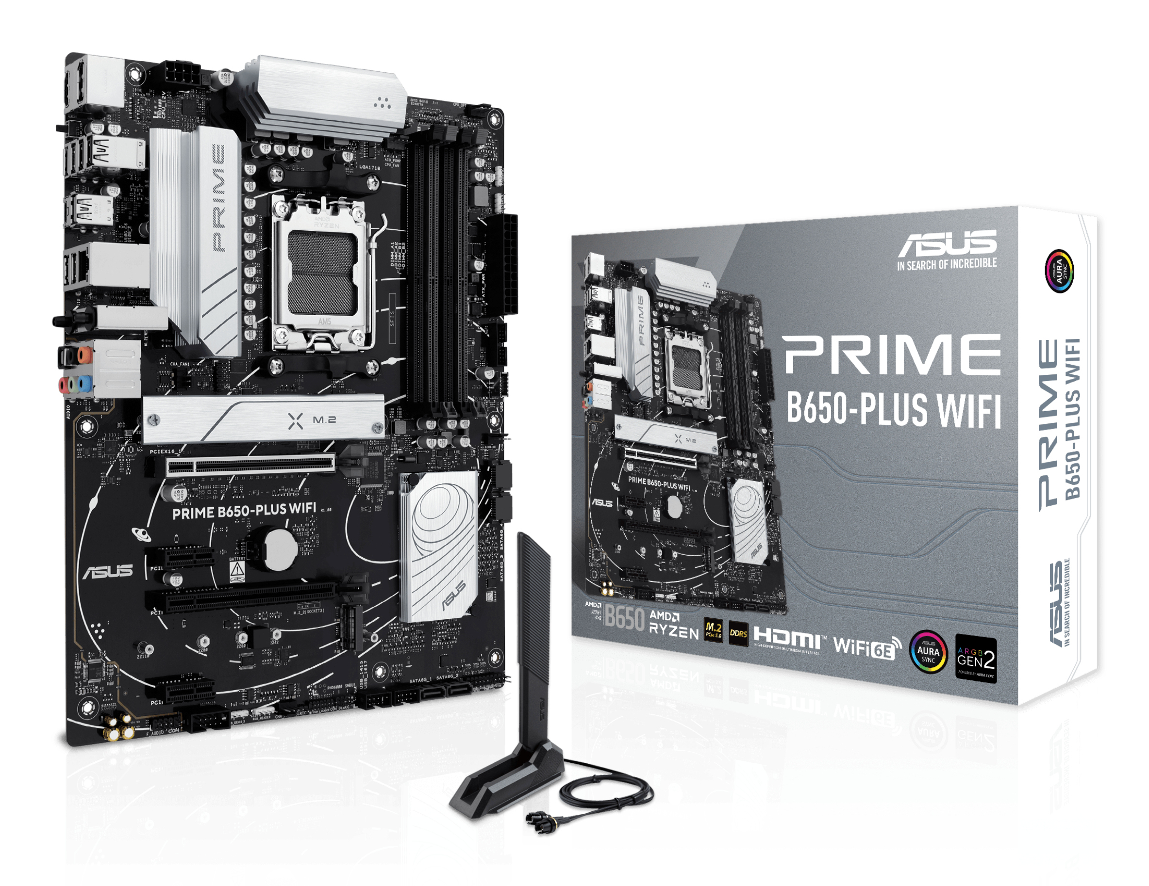 ASUS PRIME B650-PLUS WIFI (AMD,AM5,DDR5,ATX) ASUS PRIME B650-PLUS WIFI (AMD,AM5,DDR5,ATX)