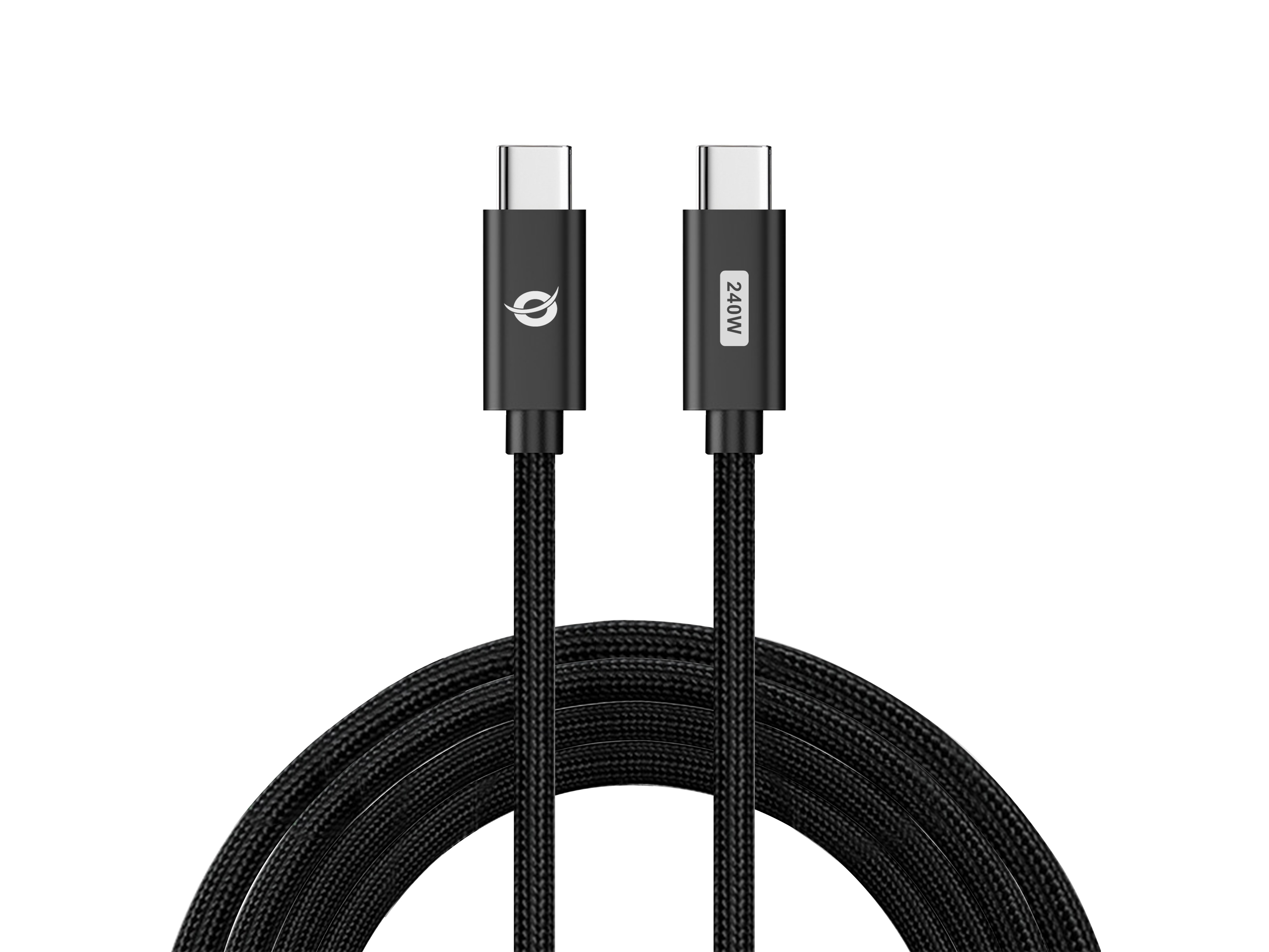 CONCEPTRONIC Kabel USB-C3.1->C 240W/QC 480Mbs 1.20m sw