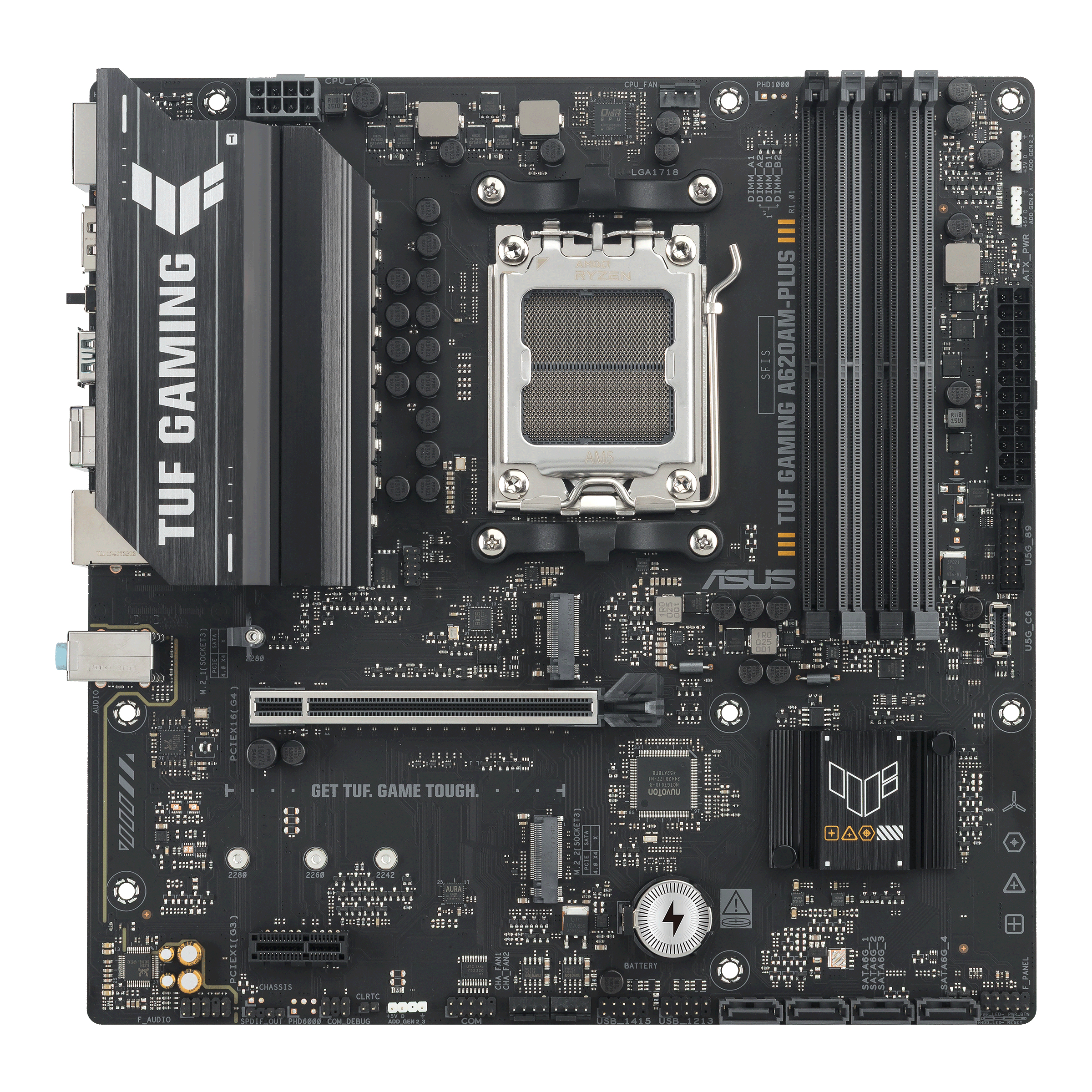 ASUS TUF GAMING A620AM-PLUS (AMD,AM5,DDR5,mATX)