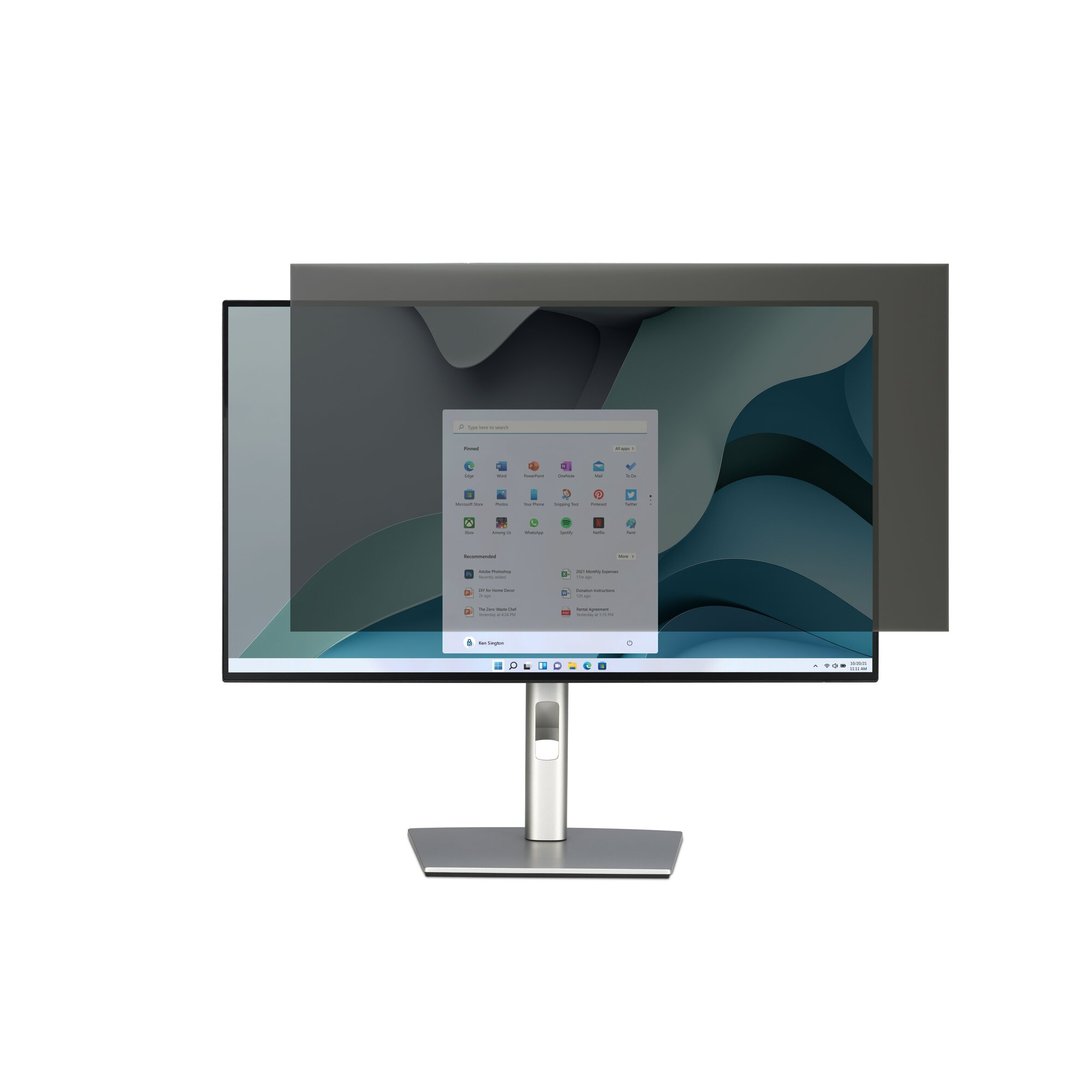 Kensington Blickschutzfilter EQ 2-Wege remov. 24" 16:10