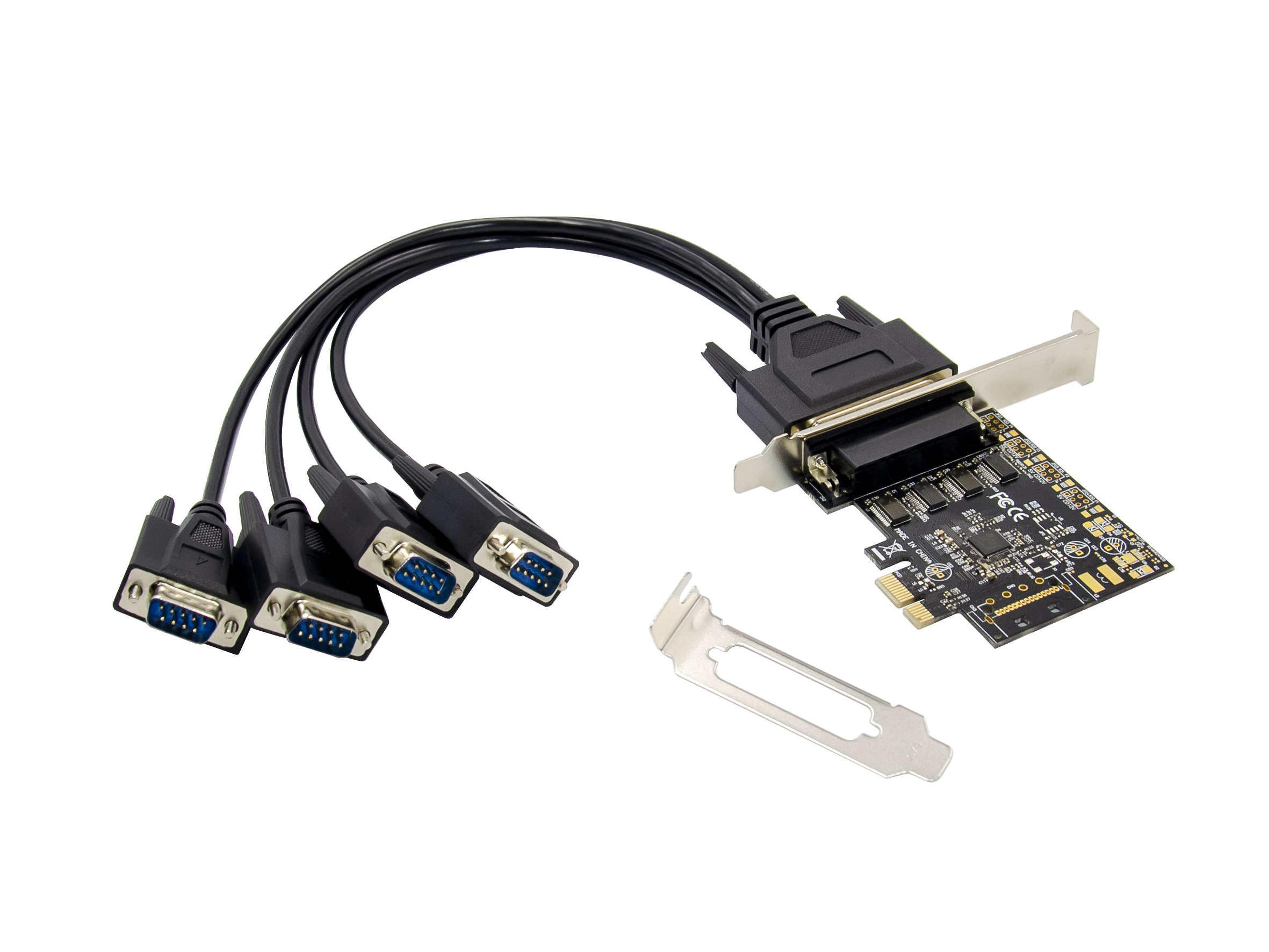 CONCEPTRONIC PCIe1x Card 4xRS232-Seriell           115200bps