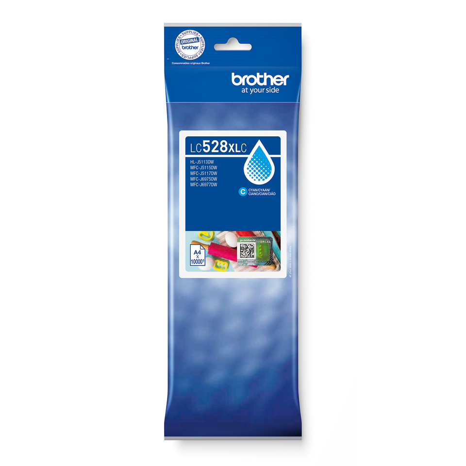 Patrone Brother LC-528C Cyan