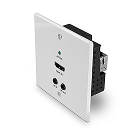 LINDY 70m Cat.6 HDMI 4K60 HDBaseT EU Wall Plate Ext/­Transmit LINDY 70m Cat.6 HDMI 4K60 HDBaseT EU Wall Plate Ext/­Transmit