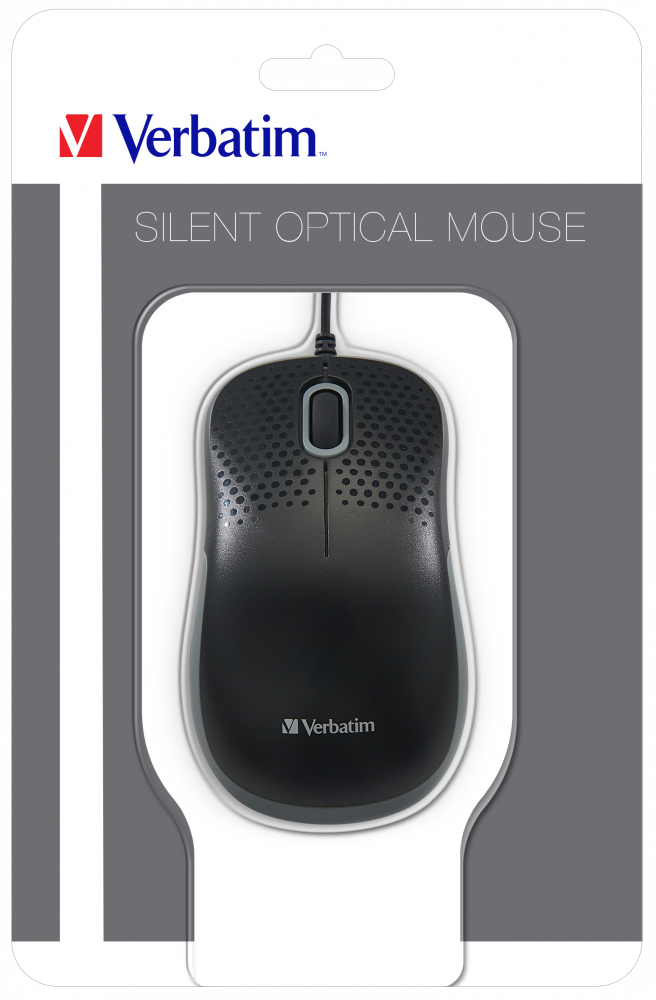 Verbatim SILENT OPTICAL MOUSE BLACK
