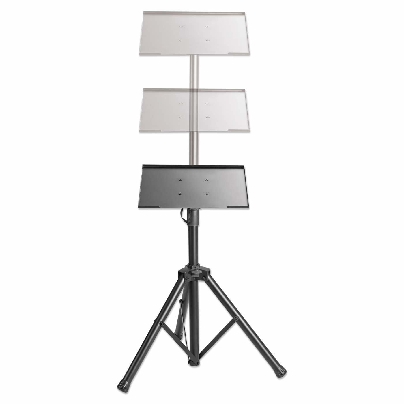 MANHATTAN Monitore/Beamer/Notebooks Ständer mit Stativbeinen Tischhalter für Monitor