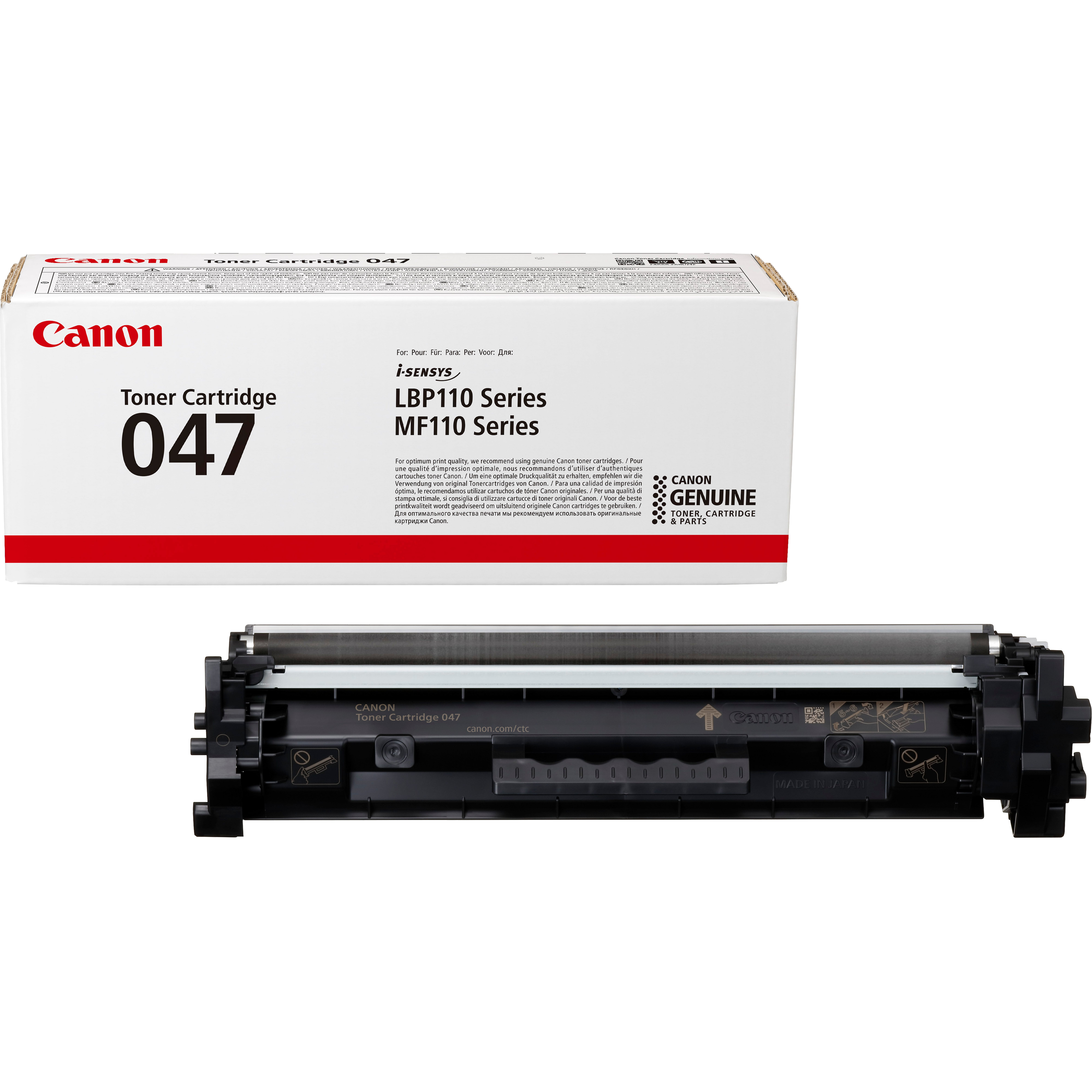 Toner Canon 047 BK black 1600 Seiten
