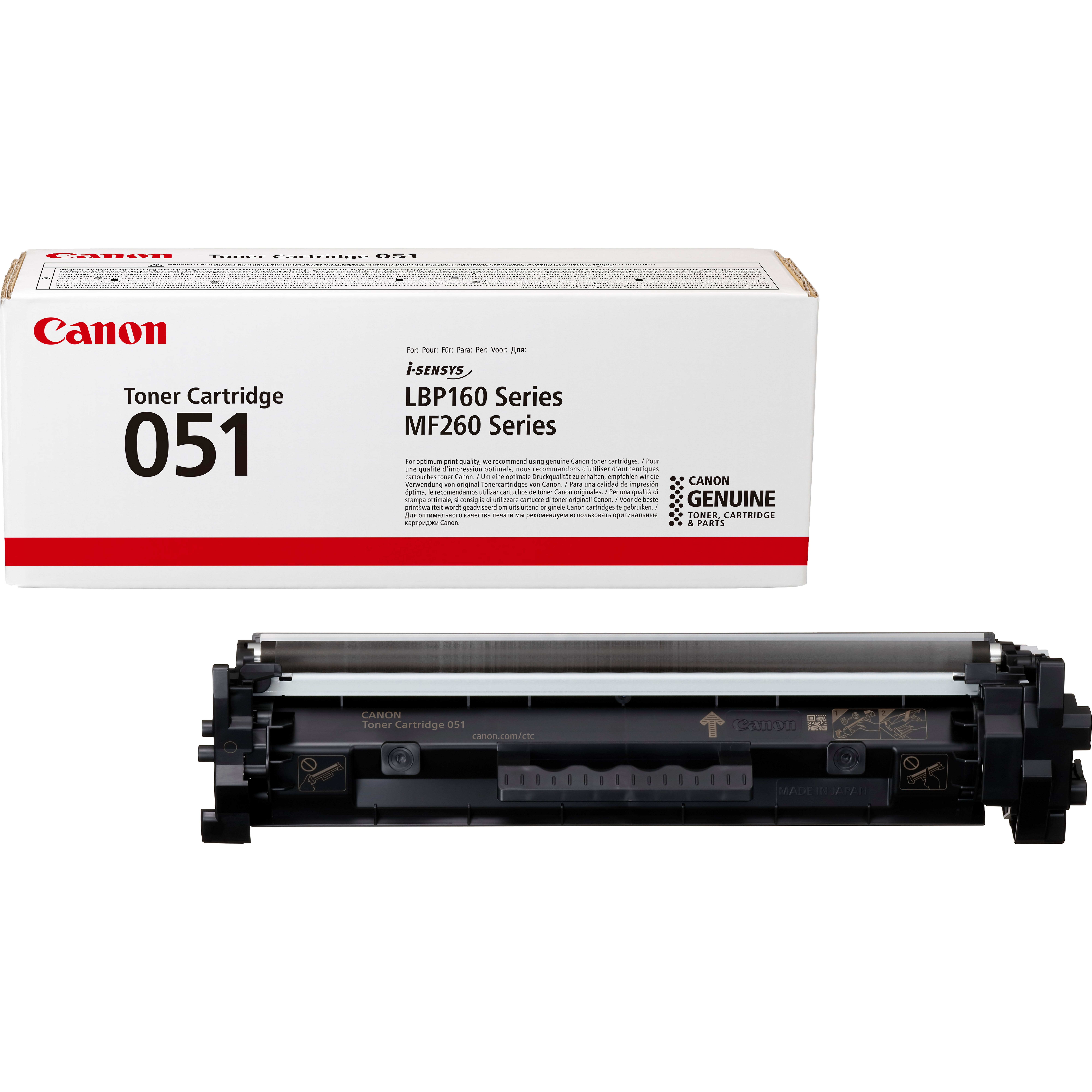 Toner Canon 051 BK           black              1700 Seiten Toner Canon