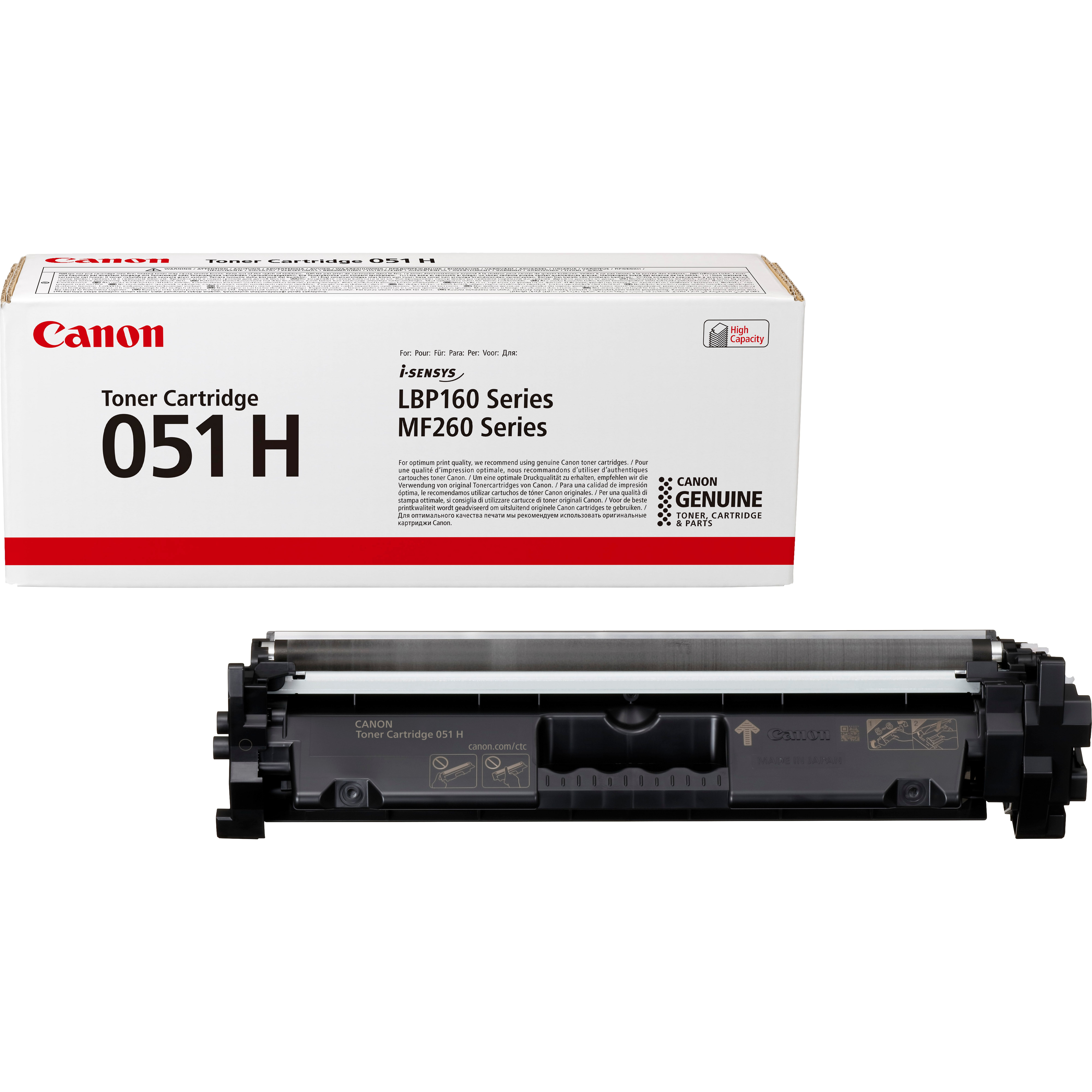 Toner Canon 051H BK black 1700 Seiten
