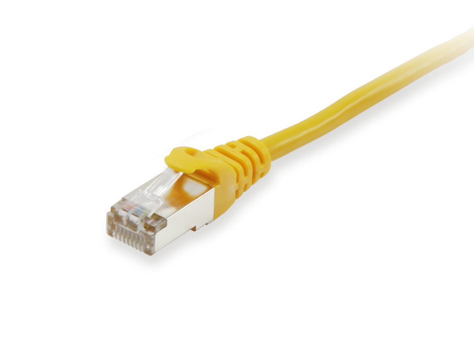 Equip Patchkabel Cat6A S/FTP 2xRJ45 25.00m gelb LSZH Polybeutel
