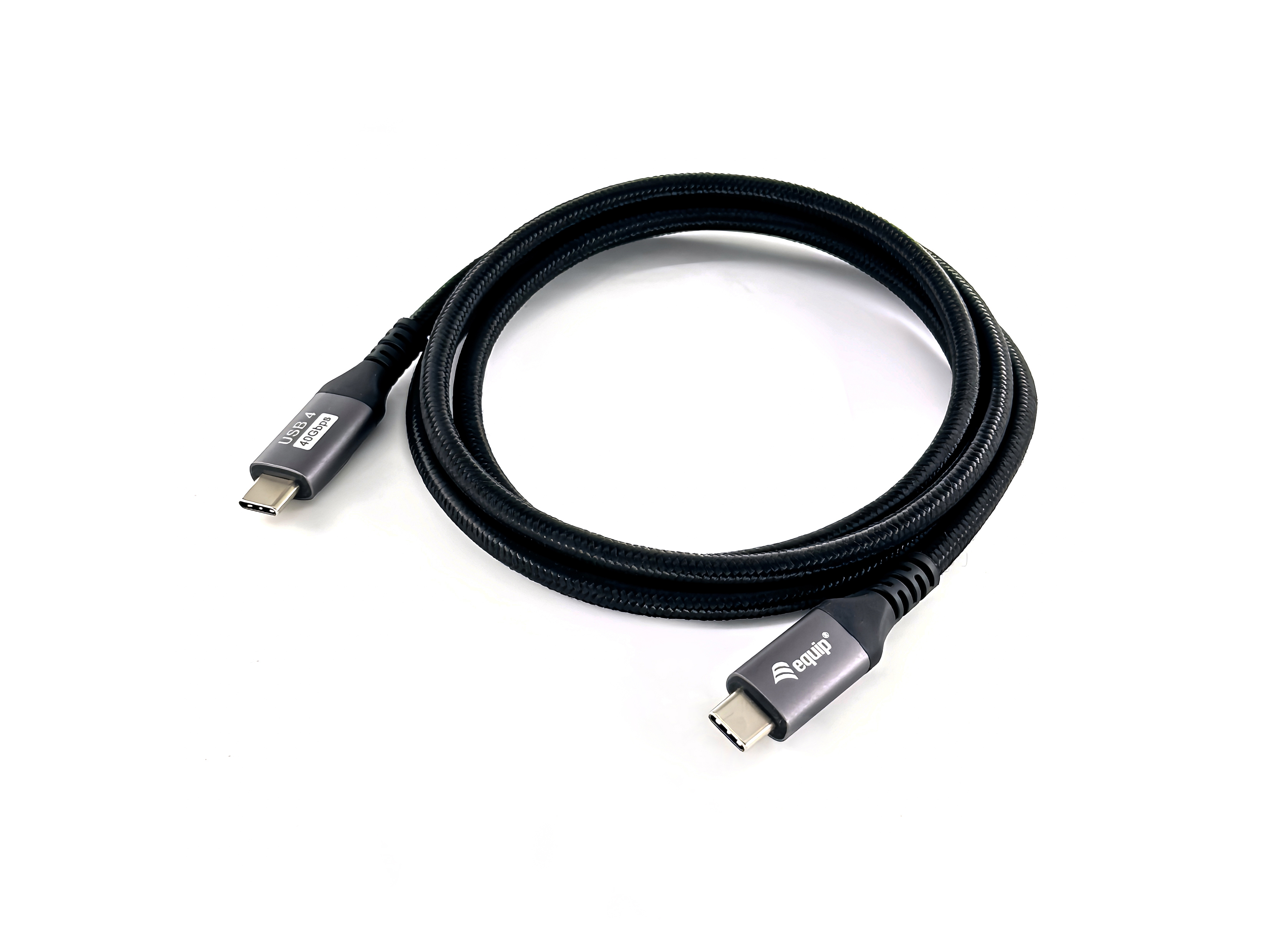 Equip Kabel USB-C4.0->C Gen3 PD240W St/&shy;St 2.00m schwarz