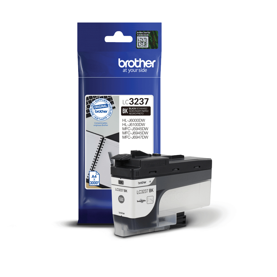 Patrone Brother LC-3237BK HL-J6000/6100/MFC-J5945/6945/6947