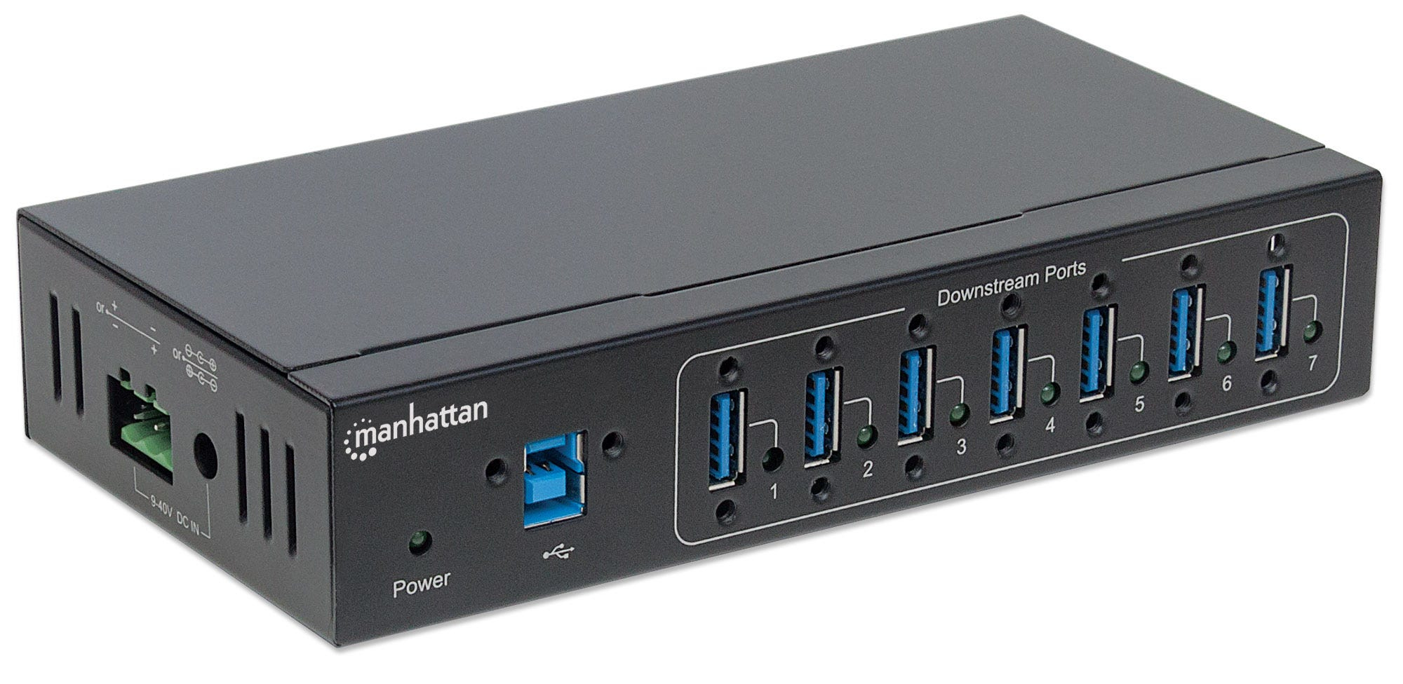 MANHATTAN 7-Port USB3.0 Hub Industrieanwendungen