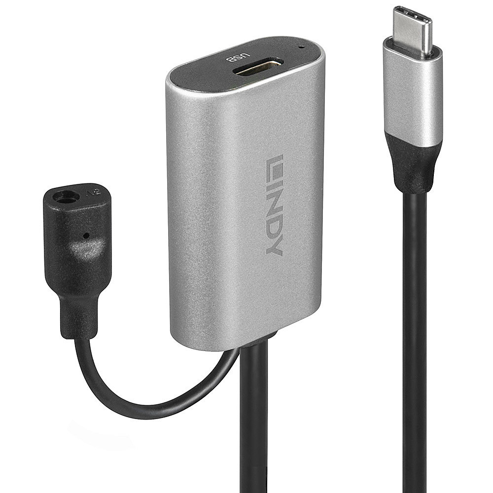 LINDY USB 3.1 Aktiv-Verlängerung Typ C/­C M/­F 5m LINDY USB 3.1 Aktiv-Verlängerung Typ C/­C M/­F 5m