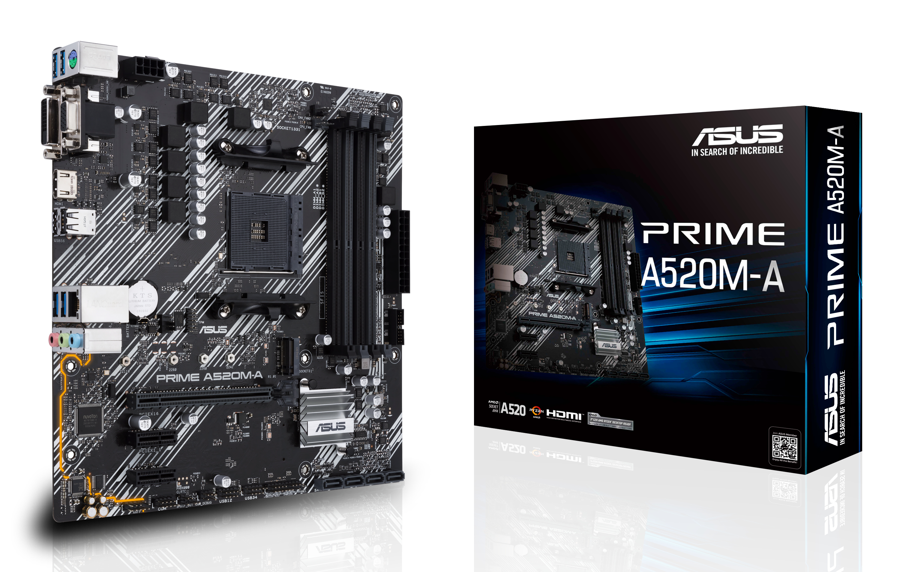 ASUS PRIME A520M-A II/&shy;CSM                (AMD,AM4,DDR4,mATX)