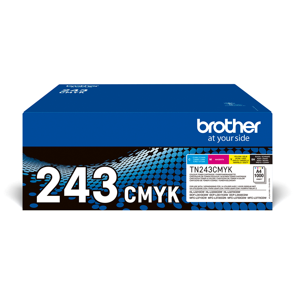 Toner Brother TN-243CMYK HL-L32XX/DCP-L35XX/MFC-L37XX