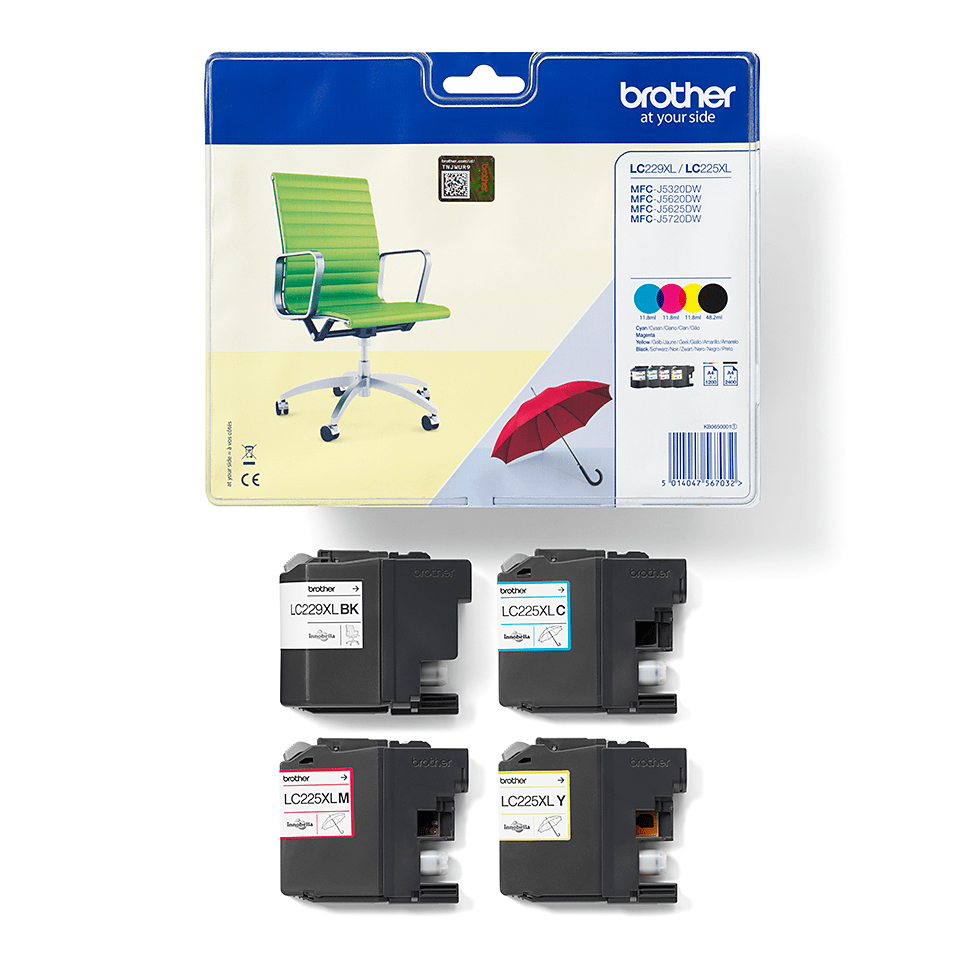 Patrone Brother LC-229XLVALBP Blisterfarbrintenset