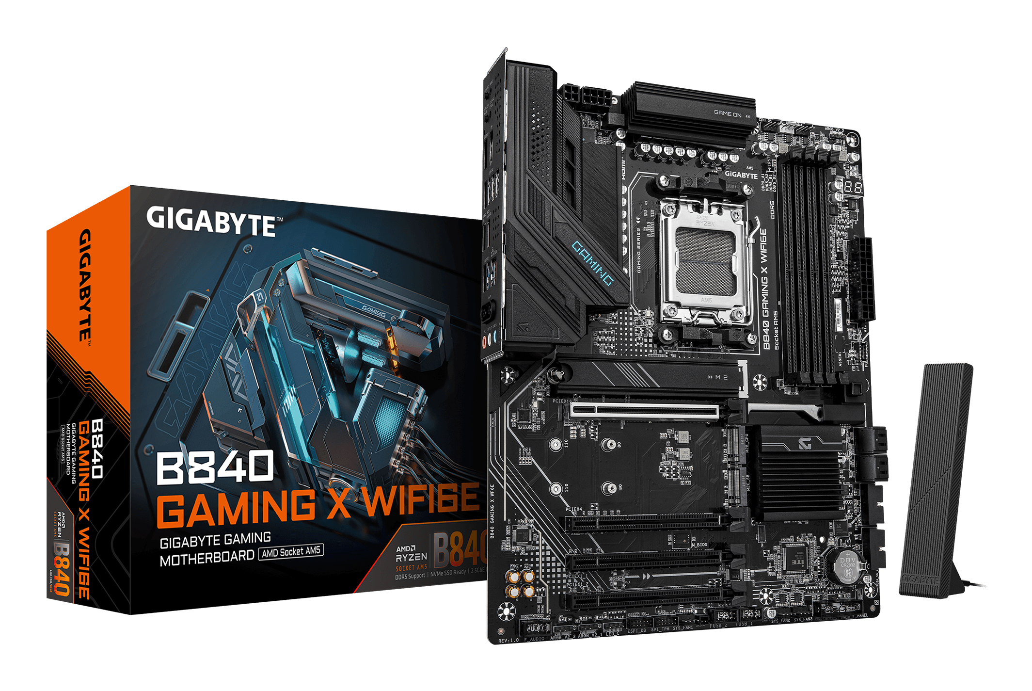 Gigabyte B840 GAMING X WIFI6E (B840,AM5,ATX,DDR5)