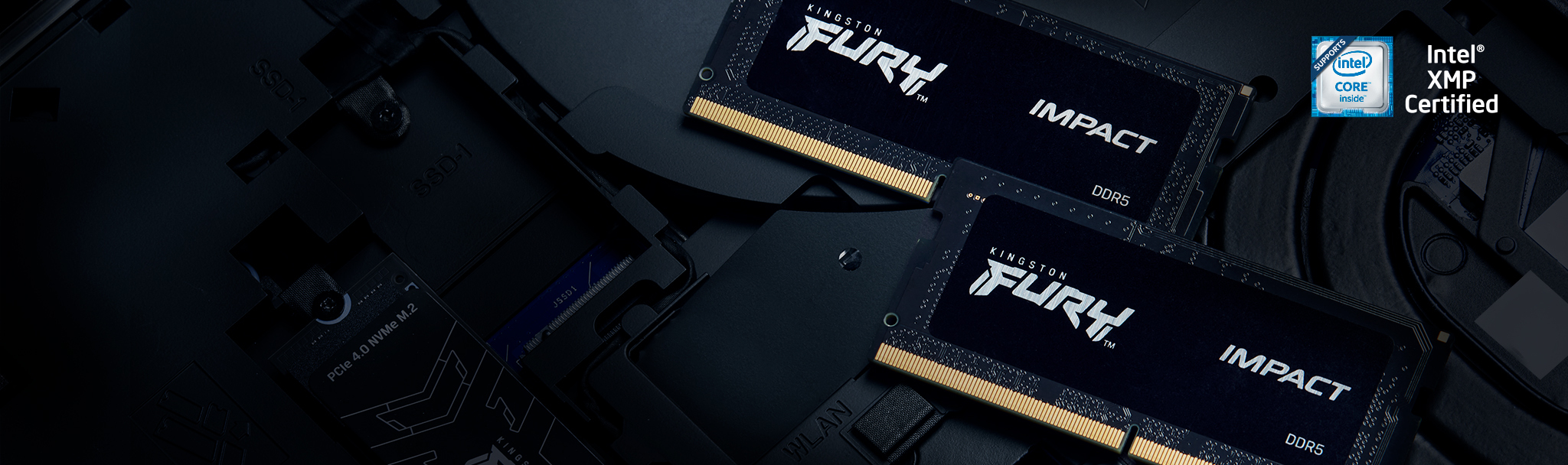 SO DDR5  16GB PC 6400 CL38 Kingston FURY Impact XMP retail