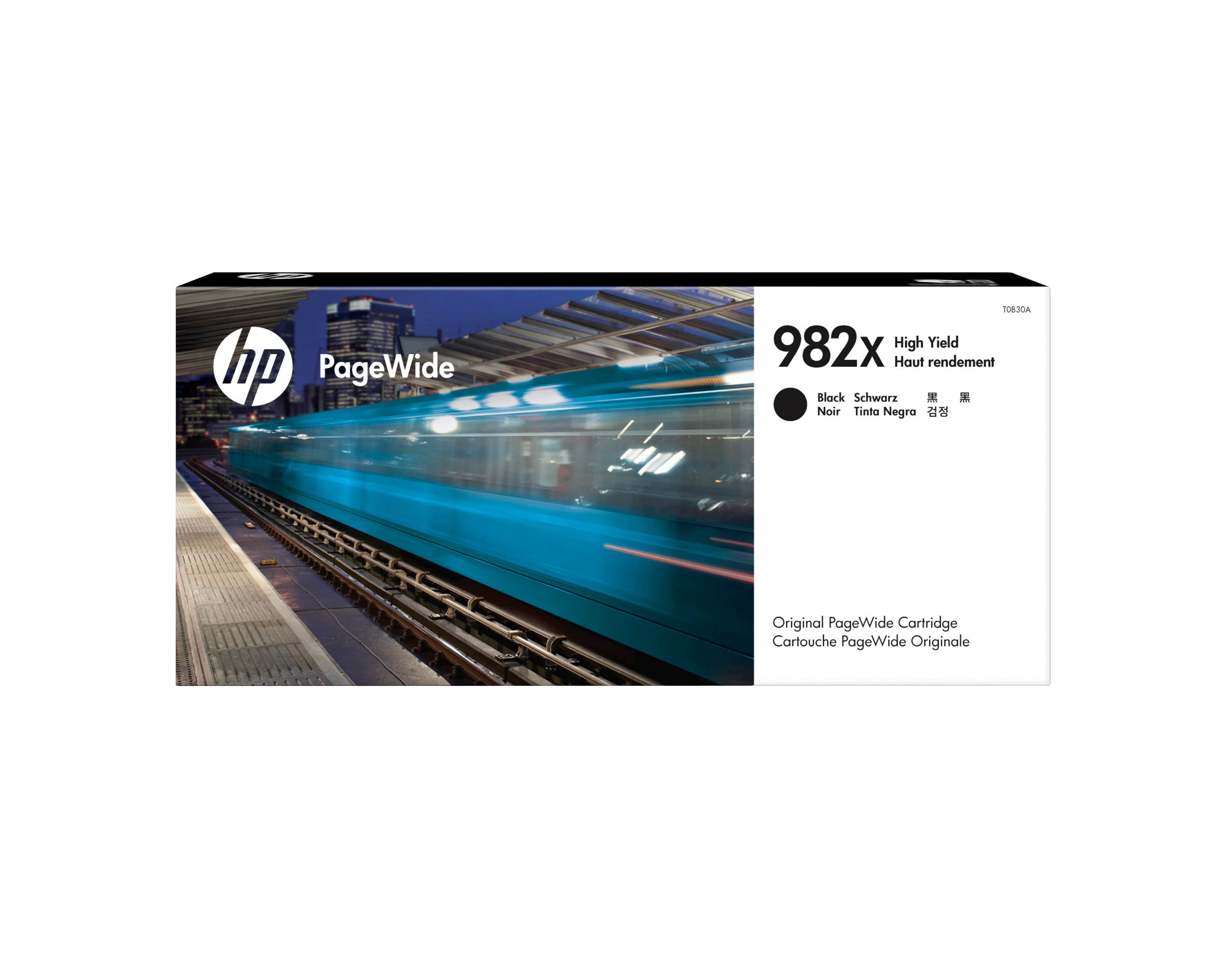 HP 982X Schwarz PageWide Tintenpatrone 194ml